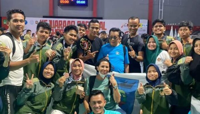 Atlet Kempo Sawahlunto Raih Emas Kejurnas di Surakarta