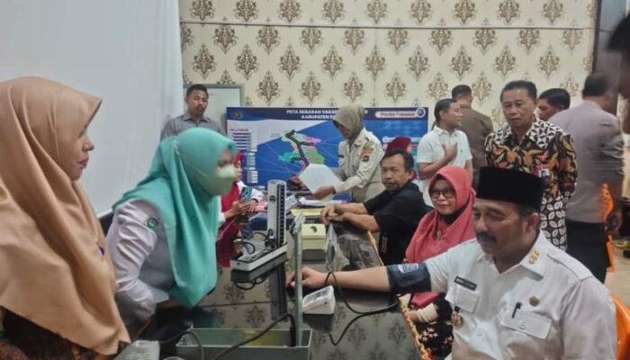 Polres Pasaman Bersama PMI Gelar Donor Darah