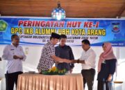 Peringati HUT 1 Tahun, IKB Alumni UBH Kota Arang Santuni Anak Yatim di Sawahlunto