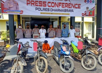 TO Sejak 2009, Dua Residivis Curanmor Diringkus Polres Dharmasraya