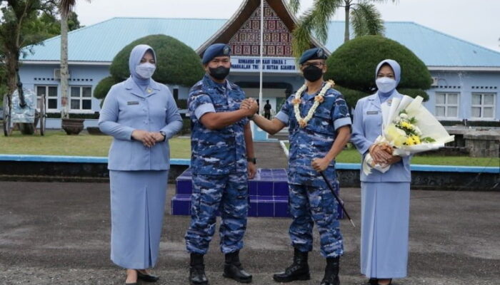 Kolonel Nav Saeful Rakhmat Resmi Jabat Danlanud Sutan Sjahrir Padang