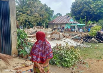 Si Kembar Selamat dari Kebakaran di Nagari Tabiang Tinggi