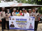 Polres Agam Berikan Bantuan Sosial Pada Warga Kurang Mampu