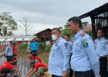 WBP Lapas Bukittinggi Tanam Bibit  Bawang Merah di Lahan 1 Hektare