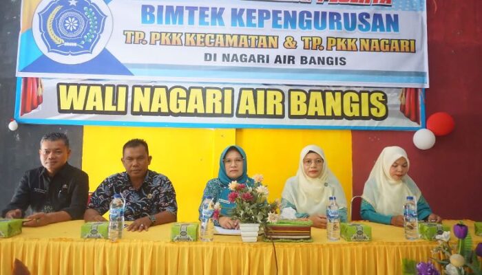 Nagari Air Bangis Gelar Bimtek Pengurus PKK Nagari dan Jorong
