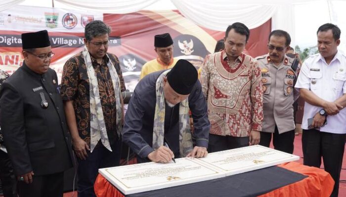 Lubuak Batingkok di Lima Puluh Kota Jadi Nagari Digital Pertama di Sumatra
