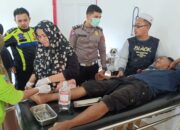 Sepeda Motornya Remuk, Korban Laga Kambing Motor vs Dum Truk di Jalinsum Gunung Medan Mengalami Luka Robek di Jari Kaki