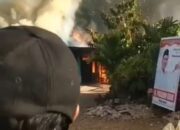 Musibah di Minggu Sore, Tiba-tiba Api Muncul Melalap 1 Rumah Warga di Sitiung 2 Dharmasraya