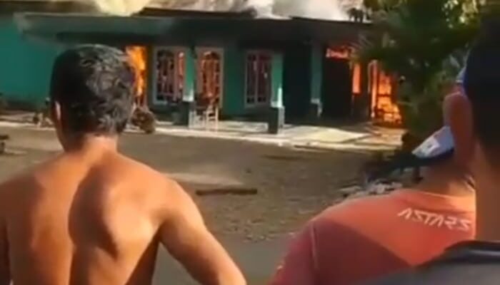 Kebakaran di Sitiung 2 Dharmasraya Gegara Arus Pendek dari Kulkas Pemilik Rumah