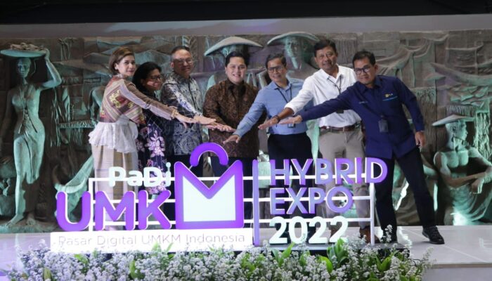 Gelar PaDi UMKM Hybrid Expo 2022, Kementerian BUMN Bersama PLN Dorong UMKM Cepat Bangkit dengan Pemasaran Online