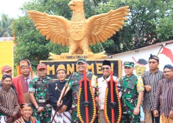 Kampung Pancasila Nagari Kunpar Dikunjungi Tim Penilai dari Kodam I/BB