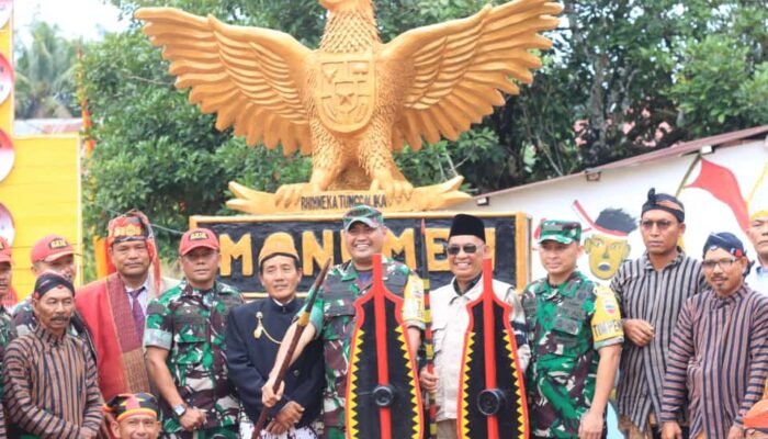 Kampung Pancasila Nagari Kunpar Dikunjungi Tim Penilai dari Kodam I/BB