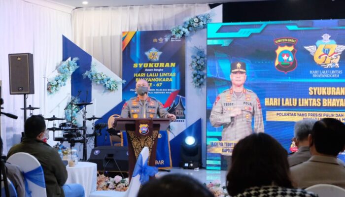 HUT Lalu Lintas Ke-67, Kapolda Sumbar: Jajaran Lalu Lintas Miniatur Tugas Pokok Polri