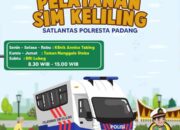 Mau Perpanjang SIM, Ini Jadwal SIM Keliling Satlantas Polresta Padang Selama Sepekan!