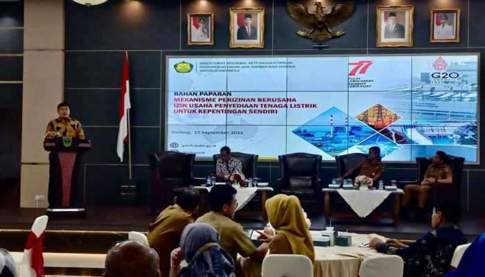 KPK Dorong Perbaikan Tata Kelola Perizinan Genset di Sumbar