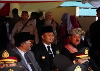 Hadiri Upacara 5 Oktober di Padang, Bupati Sutan Riska Bersama Forkopimda Dharmasraya Ucapkan Dirgahayu TNI ke-77