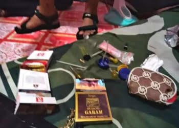 Satpol PP Padang Temukan Bong Rakitan Siap Pakai Saat Razia Kamar Kos-kosan di Lubuk Begalung