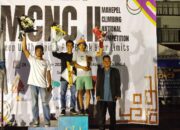 Atlet Panjat Tebing Dharmasraya Rizki Yusuf Juara Nasional