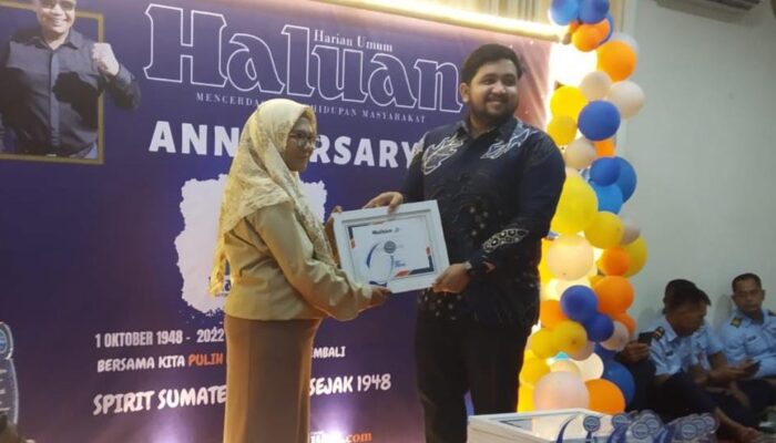 Wendoky Basko Apresiasi Semangat Kerja Keras Tim Harian Umum Haluan