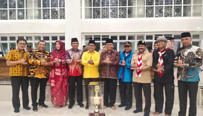 Kontingen Pramuka Kankemenag Padang Juara Umum KKPM Sumbar