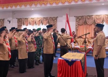 Usai Dilantik Sebagai Ketua Mabicab Pramuka, Bupati dan Wabup Pasaman Barat Langsung Siapkan Lahan Bumi Perkemahan di Nagari Koto Baru