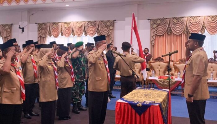 Usai Dilantik Sebagai Ketua Mabicab Pramuka, Bupati dan Wabup Pasaman Barat Langsung Siapkan Lahan Bumi Perkemahan di Nagari Koto Baru