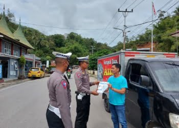 H+3 Belum Ada Penindakan Pelanggaran, Operasi Zebra di Sawahlunto Utamakan Tindakan Preventif