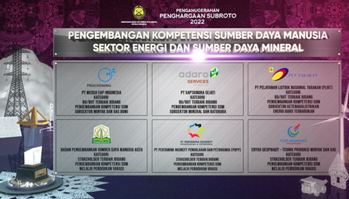 Luar Biasa! 25 Penghargaan Bidang Energi Diboyong PLN Group di Ajang Subroto Awards 2022