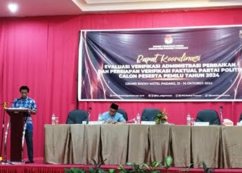 Verifikasi Partai Politik, KPU Padang Pariaman Siapkan 22 Verifikator