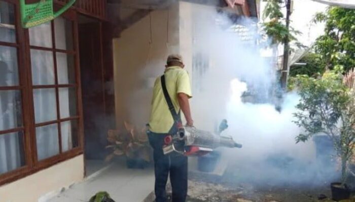 Tiga Orang Positif DBD, 900 Unit Rumah di Perumahan Talago Permai di Fogging