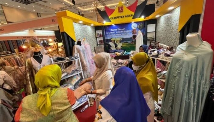 Diserbu Pengunjung Pameran, Sulaman Khas Agam Banyak Diminati di Inacraft on October 2022