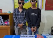 Dua Pelaku Dibekuk Satresnarkoba Polres Tanah Datar
