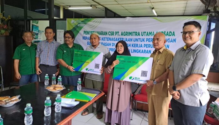 Peduli Terhadap Pekerja, PT Agrimitra Utama Persada Salurkan CSR Pada Ratusan Pekerja Rentan di Nagari Kapalo Hilalang