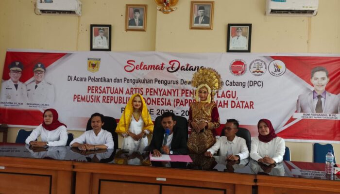 DPC PAPPRI Tanah Datar Dikukuhkan