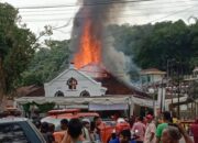 Gedung Warisan Dunia UNESCO di Sawahlunto Terbakar