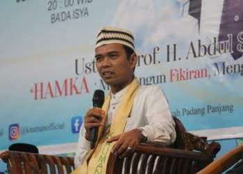 Safari Dakwah di Ponpes Kauman Padang Panjang, Begini Cerita UAS Tentang Sosok Inspiratif Buya HAMKA