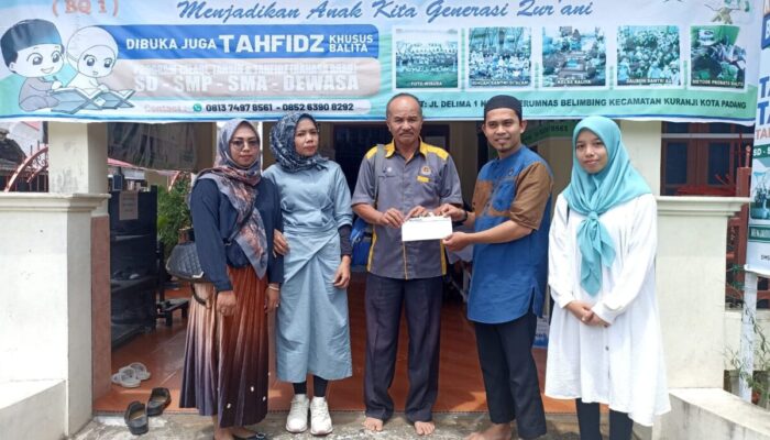 Perayaan HUT ke-74, Harian Haluan Sambangi Rumah Tahfiz Bustanul Quran Kuranji