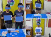 Berselang 2 Jam, Tim Tarantula Polres Tanah Datar Sikat 4 Pemakai Narkoba di Lokasi Berbeda