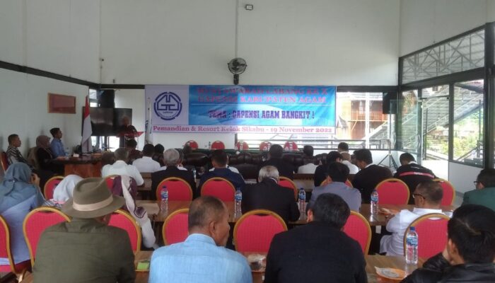 Gapensi Agam Gelar Muscab, Darmizon Harapkan Pengusaha Lokal Jadi Prioritas