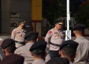 Pilkades Serentak, Kapolres Donggala Beri Arahan Personel BKO Ditsamapta Polda Sulteng