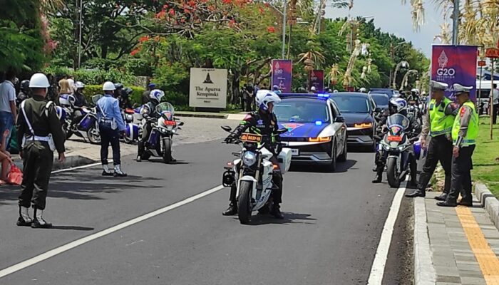 TNI-Polri Gelar Geladi Pasukan Pengamanan Tamu VVIP KTT G20 di Bali