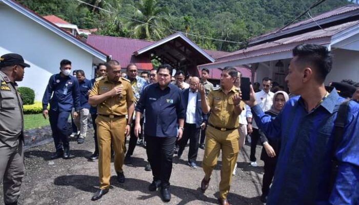 Segera Pulang Kampung! Erick Thohir Perintahkan Direksi/Komisaris BUMN asal Minang Bangun Jalur KA Sawahlunto-Silungkang