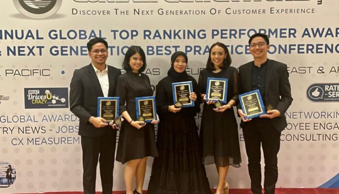 Raih Penghargaan Internasional, Contact Center PLN 123 Borong 5 Gold di Global Contact Center World 2022