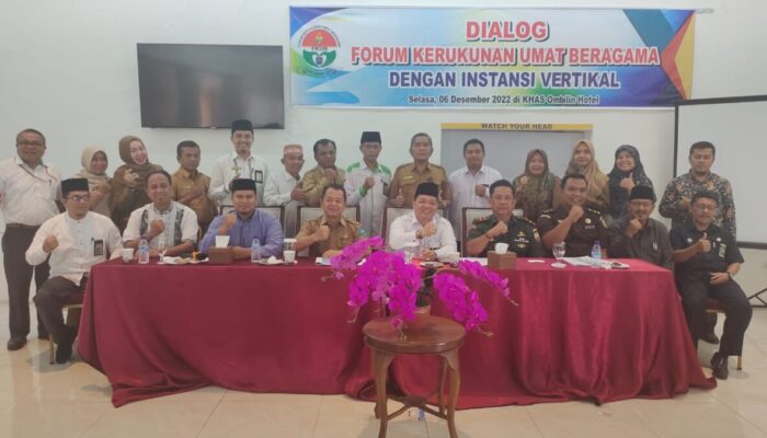 FKUB Sawahlunto Jaga Kerukunan Agama dengan Sosialisasi ke Instansi Vertikal