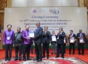 Direktur EBT PLN Didapuk Honorary Member oleh AFEO di Phnom Penh Kamboja