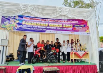 Doorprize Sepeda Motor, SMK Kesehatan Genus Gelar Iven Pornisikes Tingkat SLTP Se-Sumbar