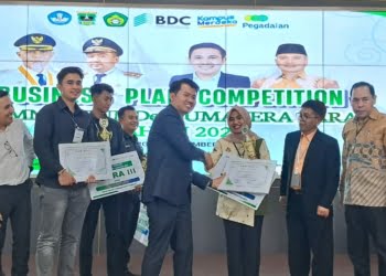 Geowisata Pincuran Puti Bawa Talang Serumpun Raih Terbaik II di Busines Plan Competition BUMNag Sumbar 2022