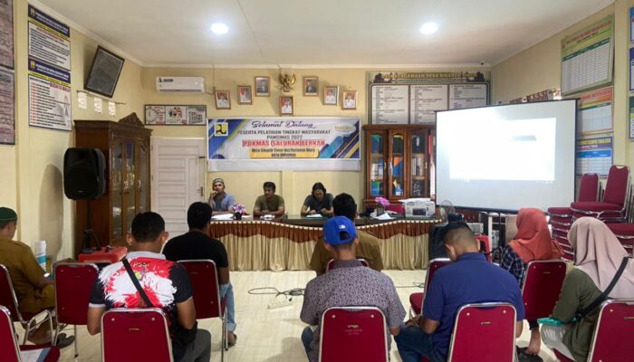 Desa Sikapak Timur Gelar Pelatihan Pogram Pamsimas Terhadap Kelompok Masyarakat Saluran Berkah