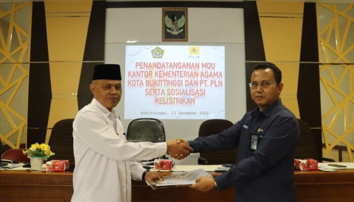 Hindari Pencurian Listrik untuk Pesta, PLN dan Kemenag Sepakat Laksanakan Program “Baralek Asik”