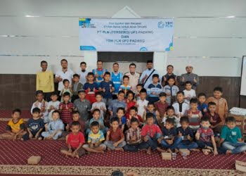 YBM PLN UP3 Padang Khitan Gratis 75 Anak Dhuafa di Pariaman
